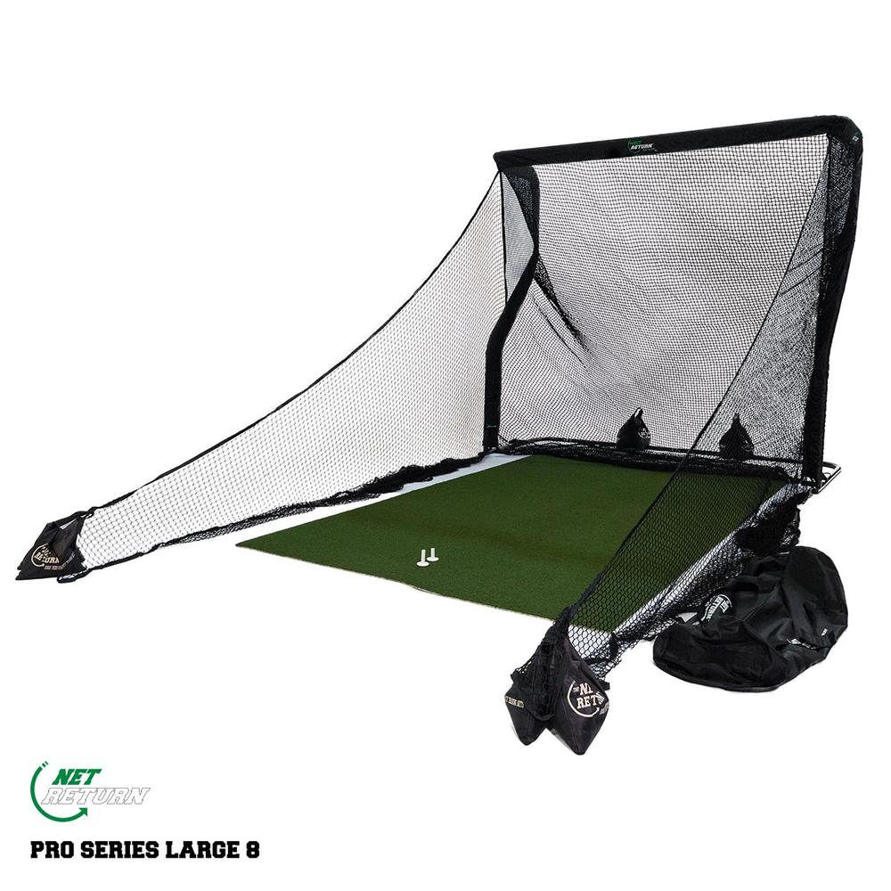 Pro Series V2 Large - Pro Package - Golf Net Combo - Play golf at home - The Net Return Europe