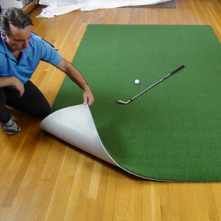 Pro Turf with Golf Club and Backing